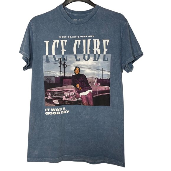 Ice Cube It Was A Good Day Graphic T-Shirt Sz MED Rap Cotton - Picture 1 of 4